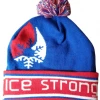 Ice Strong Outdoors The Patriotic Pom Beanie Fancy-Ladies Only! 2 Ice Strong Outdoors The Patriotic Pom Beanie Fancy-Ladies Only!