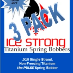 Ice Strong Outdoors Ice Strong Titanium Spring Bobber 3-Pack THE PULSE