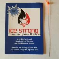Ice Strong Outdoors The Pulse Ice Strong Titanium Spring Bobber