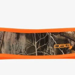 Fancy-Ladies Only! DSG Reversible Headband - Blaze Orange/Realtree Edge Or Black/Realtree Excape