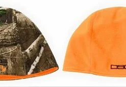 Fancy-Ladies Only! DSG Reversible Beanie - Realtree Edge/Blaze Orange, Blaze Pink/Black, Realtree Edge/Aqua, Realtree Excape/Blaze Orange, Or Realtree Max-5/Blaze Orange