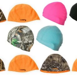 Fancy-Ladies Only! DSG Reversible Beanie - Realtree Edge/Blaze Orange, Blaze Pink/Black, Realtree Edge/Aqua, Realtree Excape/Blaze Orange, Or Realtree Max-5/Blaze Orange