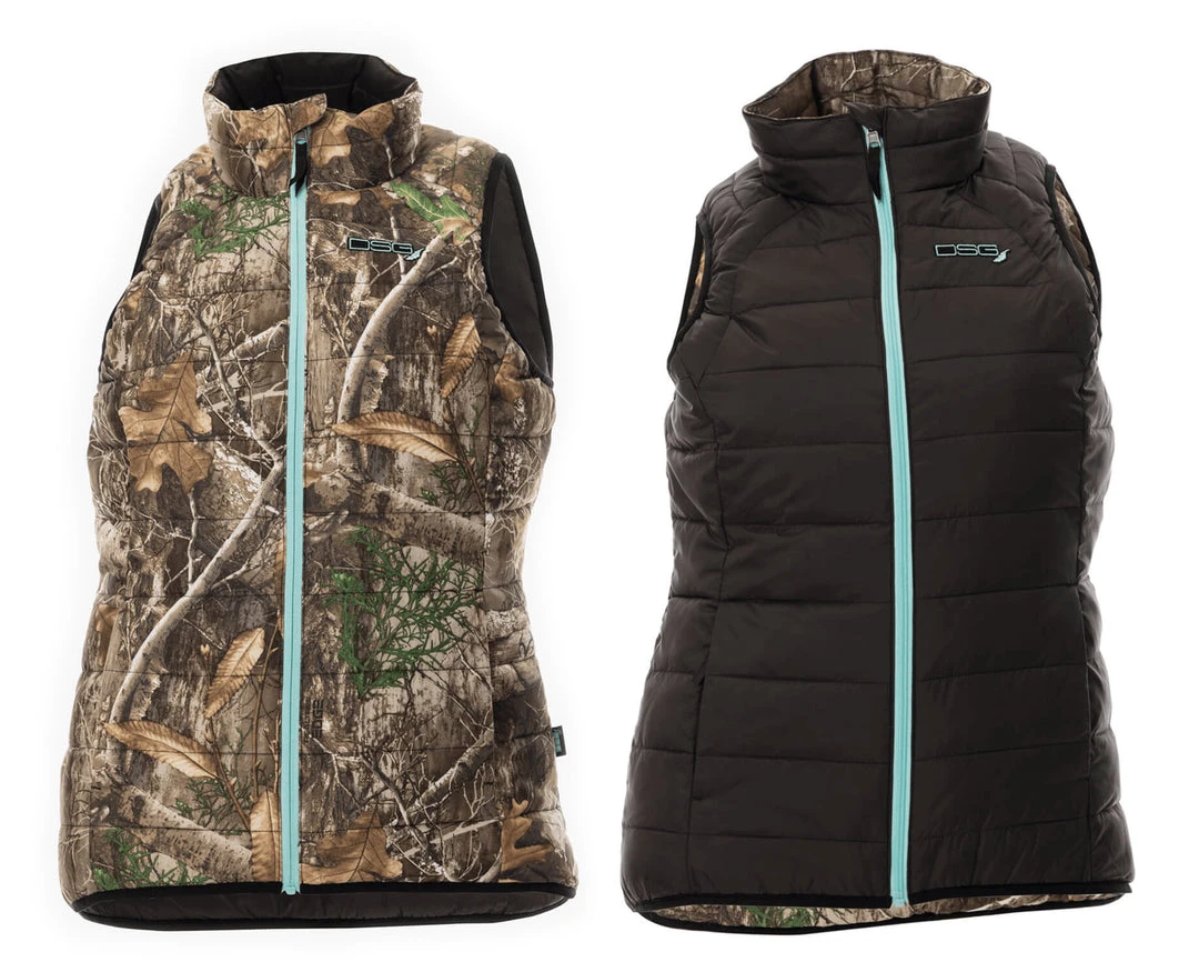 DSG Reversible Puffer Vest - Realtree Edge/Black Fancy-Ladies Only! 3 DSG Reversible Puffer Vest - Realtree Edge/Black Fancy-Ladies Only!