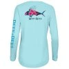 Reef & Reel Women's Roosterfish Performance LS Shirt Fancy-Ladies Only! 1 Reef & Reel Women's Roosterfish Performance LS Shirt Fancy-Ladies Only!