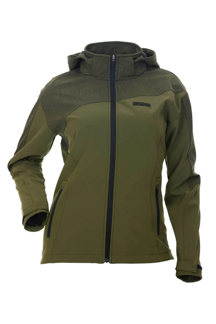 Fancy-Ladies Only! DSG Malea Softshell Jacket - Black Heather Or Olive Heather 7 Fancy-Ladies Only! DSG Malea Softshell Jacket - Black Heather Or Olive Heather