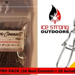 Ice Strong Outdoors Lake Trout Steel Connects