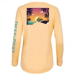 Fancy-Ladies Only! Reef & Reel Women's Sunset Rooster Performance LS Shirt 13 Fancy-Ladies Only! Reef & Reel Women's Sunset Rooster Performance LS Shirt