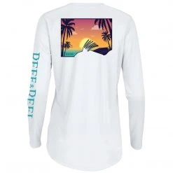 Fancy-Ladies Only! Reef & Reel Women's Sunset Rooster Performance LS Shirt 15 Fancy-Ladies Only! Reef & Reel Women's Sunset Rooster Performance LS Shirt