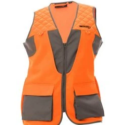 Fancy-Ladies Only! DSG Upland Hunting Vest 2.0 - Grey/Blaze Orange