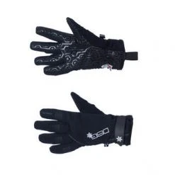 DSG Versa-Style Glove - Obsidian Or Quartz Black/White Fancy-Ladies Only!