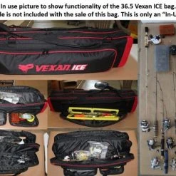 Ice Strong Outdoors Vexan ICE Soft-Sided 36.5” Rod Tackle Bag