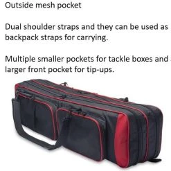 Ice Strong Outdoors Vexan ICE Soft-Sided 36.5” Rod Tackle Bag