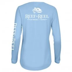 Reef & Reel Women's Floating Fish Back Women's Performance LS Shirt 19 Reef & Reel Women's Floating Fish Back Women's Performance LS Shirt
