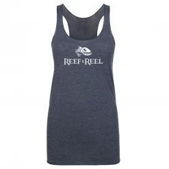 Fancy-Ladies Only! Reef & Reel Women's Floating Fish Jersey Tank Top
